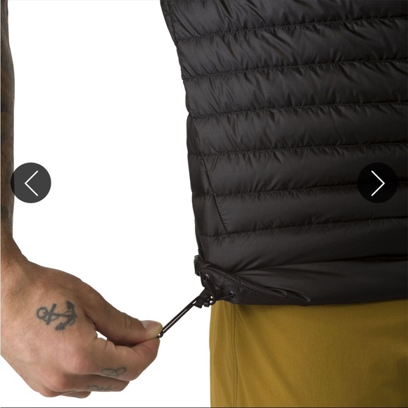 Arcteryx Cerium SL Vest Men's, Black - Picture 3 of 8